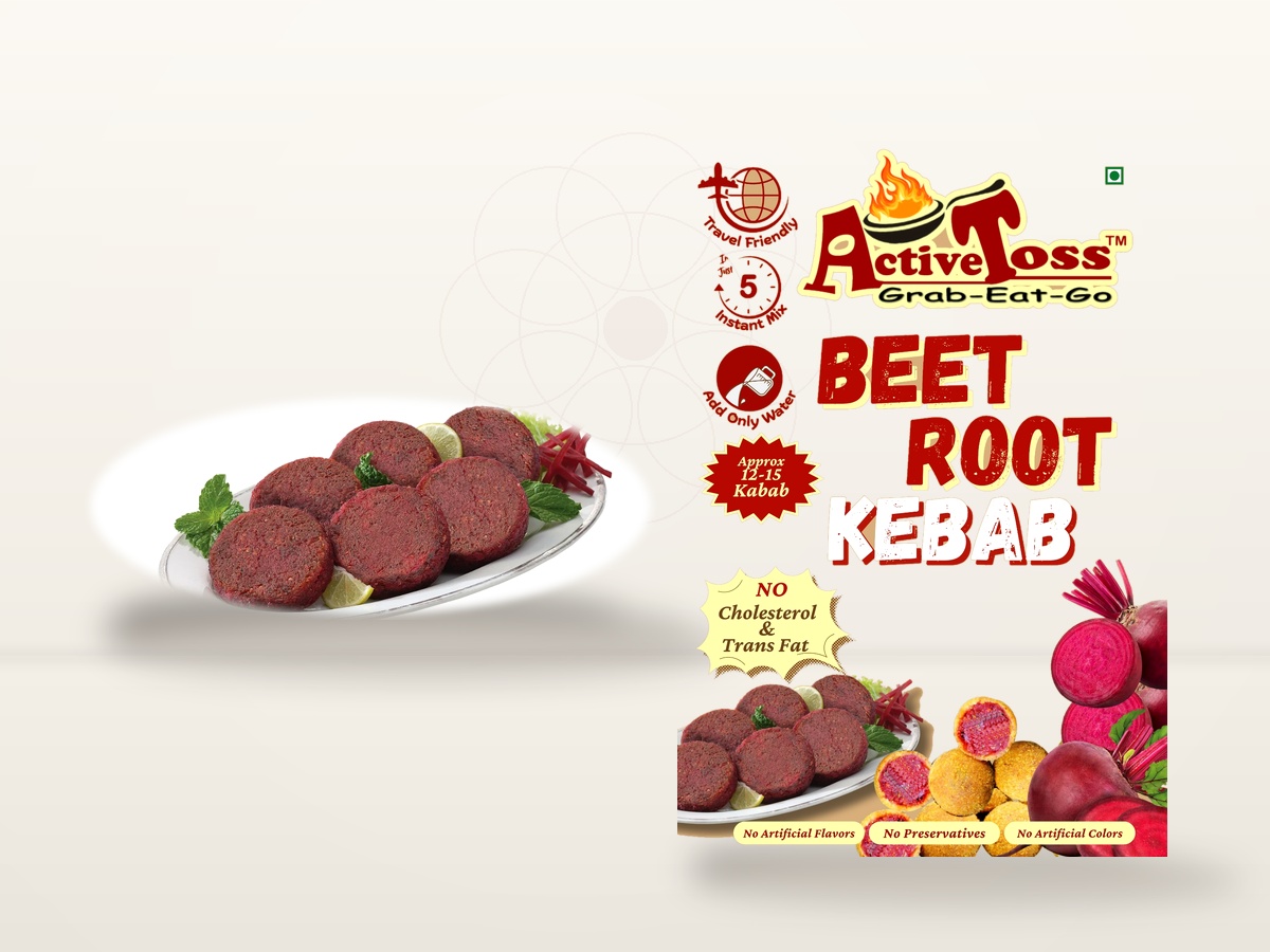 ActiveToss Beetroot Kebab Mix